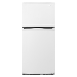 Amana A9RXNMFWW 19.0 cu. ft. Refrigerator with Glass Shelves, Adjustable Door Bins, & Contour Doors