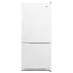 Amana ABB1921WEW 18.5 cu. ft. Refrigerator with Adjustable Glass Shelves & EasyReach Freezer Door