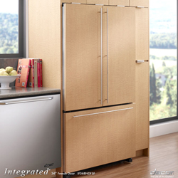 Dacor Integrated IF36BNNFSF 19.8 cu. ft. Freestanding Refrigerator with Tempered Glass Proof Shelves & Multiple Temperature Sensors