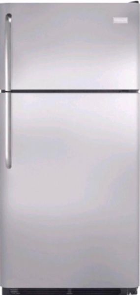 Frigidaire FFHT1826LS 18.2 cu. ft. Top Freezer Refrigerator, 2 Sliding SpillSafe Shelves, 2 Humidity Controlled Crispers, Store-More Gallon Door Storage, Cool Zone Drawer