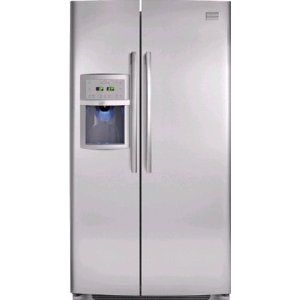 Frigidaire FPHC2398LF Professional 22.6 cu. ft. Counter Depth Side By Side Refrigerator, Filtered External Ice and Water dispenser, Stainless Steel