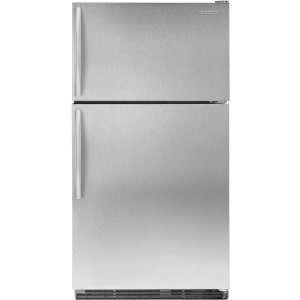 KitchenAid K2TREFFWMS 21.7 cu. ft. Top Freezer Refrigerator, ExtendFresh Plus Temp. Management, FreshSeal Humidity-Controlled Crisper, Monochromatic Stainless Steel/Right Hinge Door