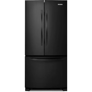 KitchenAid KBFS22EWBL Architect Series II 21.9 cu. ft. French Door Refrigerator, Black
