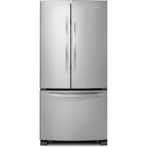 KitchenAid KBFS22EWMS Architect Series II 21.9 cu. ft. French Door Refrigerator, Monochromatic Stainless Steel