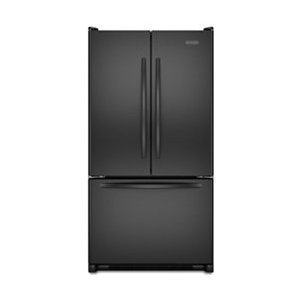 KitchenAid KBFS25EWBL Architect Series II 24.8 cu. ft. French Door Refrigerator, Black