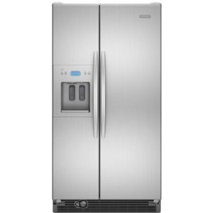 KitchenAid Architect II KSRS25RVMK 25.4 cu. ft. Side by Side Refrigerator, Humidity-Controlled Crisper, External Ice/Water Dispenser, In-Door-Ice, PuR Filtration, Monochromatic Stainless Cabinet