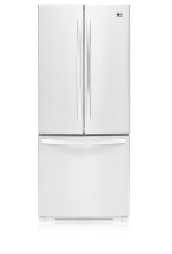 LG LFC23760SW 22.6 cu. ft. French Door Refrigerator, Glass Shelves, Ice Maker, IcePlus, Digital LED Controls, Smooth White