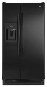 Maytag MSD2572VEB 25.2 cu. ft. Side by Side Refrigerator with Adjustable Spill-Catcher Glass Shelves, FreshLock Crispers, External Ice/Water Dispenser, Up-Front Sliding Controls