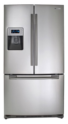 Samsung RF267AERS 26 cu. ft. French Door Refrigerator, Twin Cooling System, Power Freeze, EZ Open Handle, Cool Tight Door, External Digital Display