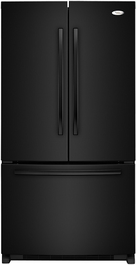 Whirlpool Gold GX5FHTXVB 24.8 cu. ft. French Door Refrigerator, SpillProof Shelves, Factory Installed IceMaker, PuR Water Filtration System