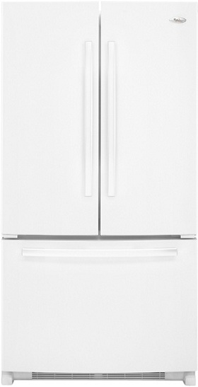 Whirlpool Gold GX5FHTXVQ 24.8 cu. ft. French Door Refrigerator, SpillProof Shelves, Factory Installed IceMaker, PuR Water Filtration System